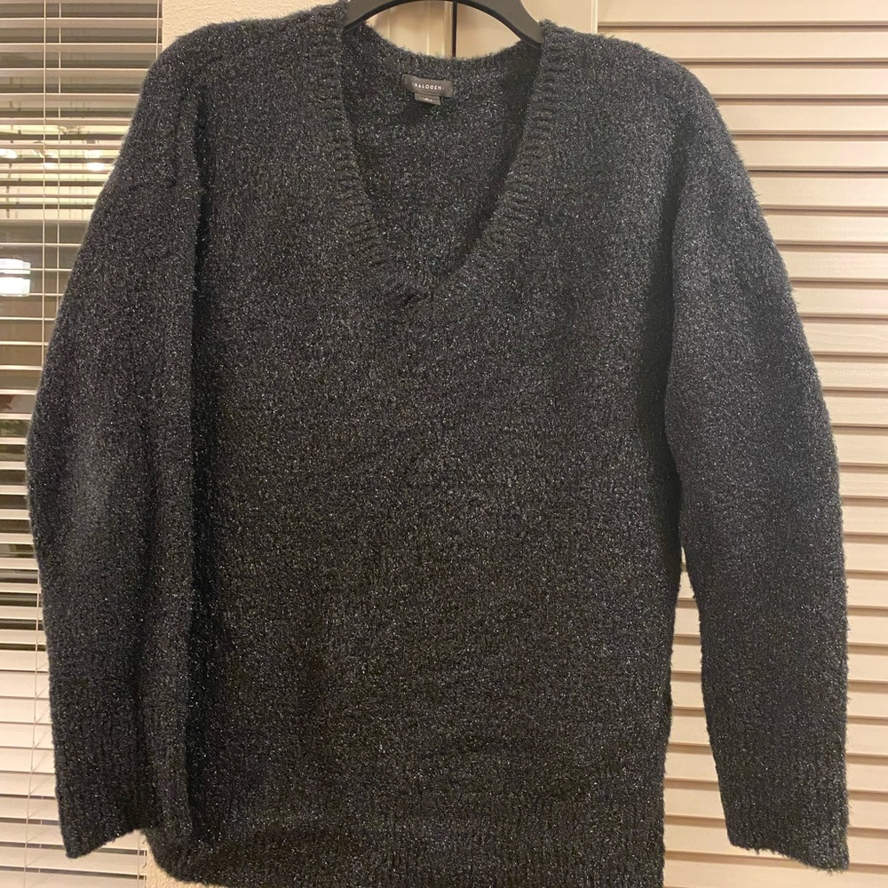 Halogen Fuzzy Sweater